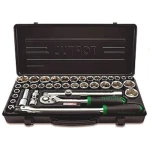 Набір інструментів для авто TOPTUL 1/2" (дюйм+метр.) 38од. GBB38190