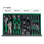 Скринька для СТО з інструментом TOPTUL (Pro-Line) 3 секції 157 од. GCAZ0011 - Зображення 4