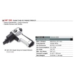 Пневмогайковерт для шиномонтажу TOPTUL 3/8" 271N/m 10000 об/хв KAAA1220 - Зображення 2