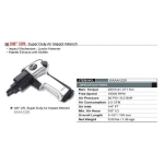Пневмогайковерт для шиномонтажу TOPTUL 3/8" 271N/m 10000 об/хв KAAA1220 - Зображення 2