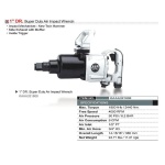 Пневмогайковерт вантажний TOPTUL 1" 2440N/m 4000об/хв KAAA321808 - Зображення 2