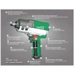 Гайковерт пневматичний TOPTUL 3/4" 1763N/m 6000об/хв KAAJ2413 - Зображення 3