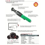 Пневмотріскачка 1/2" TOPTUL 163N/m 600об/хв KAAL1612 - Зображення 2