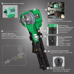 Гайковерт для шиномонтажу пневматичний TOPTUL 1/2" 407N/m 6500об/хв KAAS1630 - Зображення 2