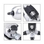 Пневмогайковерт професійний TOPTUL 1/4" 108N/m 12000об/хв Mini Butterfly Type KAAU0808 - Зображення 2
