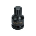 Головка торцева SPLINE ударна TOPTUL М14 L44мм 1/2" KADB1614S