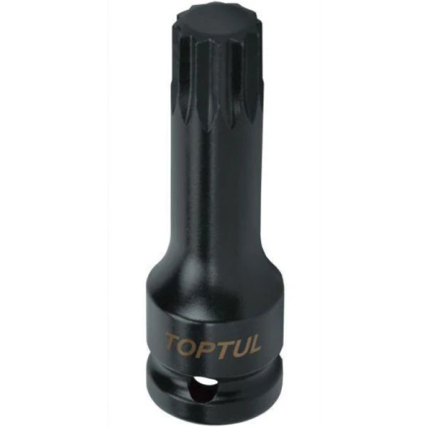Головка ударна TOPTUL SPLINE М16 L77мм 1/2" KADB1616L