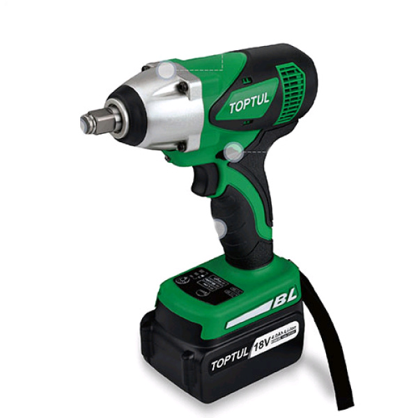 Електрогайковерт ударний TOPTUL 1/2" 500Nm 3000об/хв KPAA1650E