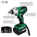 Електрогайковерт ударний TOPTUL 1/2" 500Nm 3000об/хв KPAA1650E - Зображення 3