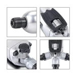 Шуруповерт пневматичний 1/4" Mini Butterfly TOPTUL KSAU0808 - Зображення 2