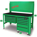 Панель для верстату TOPTUL (20 гачків) TAAH1606 - Зображення 3