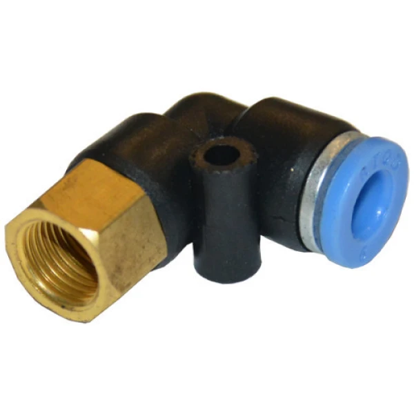 З'єднання цангове Г-подібне 8мм*1/8" AIRKRAFT SPLF08-01