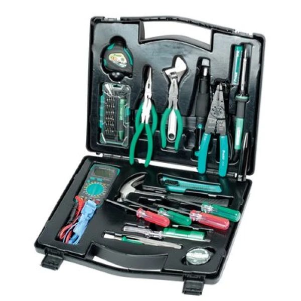 Набір інструментів в кейсі Pro'sKit PK-2052TB, електромонтажний