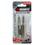 Свердло трубчасте GRANITE з алмазним напиленням для скла та плитки 12 мм 2 шт 2-01-212 - Зображення 2