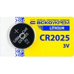 Батарейка літієва CR2025.BP5 (blister 5) - Зображення 2