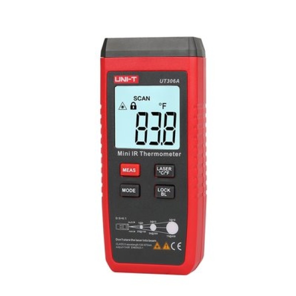 Пірометр UNI-T UT306A, від -35 °C до 300 °C