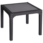 Стіл квадратний Irak Plastik Comfort 90x90 під ротанг темно-коричневий