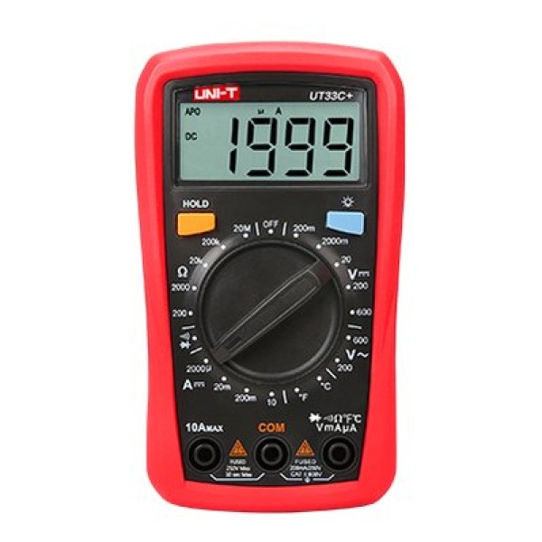 Мультиметр UNI-T UTM 133C+ (UT33C+), цифровий