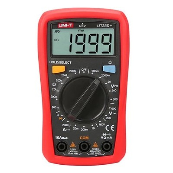 Мультиметр UNI-T UT33D+, цифровий