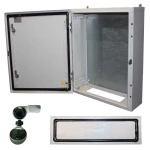 Бокс монтажний BW t=1,0-(500х600х150) IP54 У2 без панелі, пласт. замок