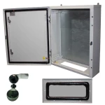 Бокс монтажний BW t=1,0-(400х650х350) IP54 У2 без панелі, пласт. замок