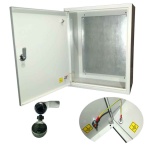 Бокс монтажний BW t=1,2-(500х600х150) IP31 УХЛ3 без панелі, пласт. замок