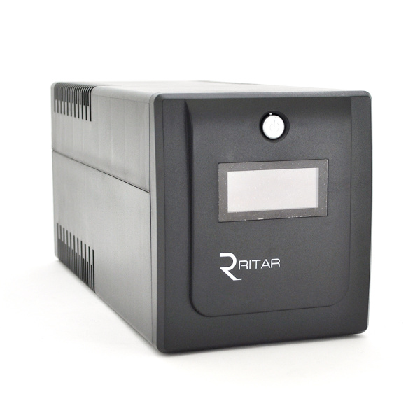 ДБЖ Ritar RTP1200 (720W) Proxima-D, LCD, AVR, 3st, 4x UNIVERSAL socket, 2x12V7Ah, plastik Case (460 x 225 X 245) 10,9 кг Q2