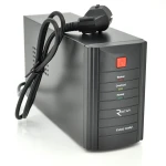 ДБЖ Ritar RTM500 (300W) Standby-L, LED, AVR, 1st, 2xSCHUKO socket, 1x12V4.5Ah, metal Case (260 х 85 х 140) Q4