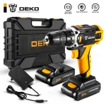 Акумуляторний шуруповерт DEKO DKCD20FU-S3 + 2 АКБ в кейсі