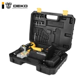 Акумуляторний шуруповерт DEKO DKCD20FU-S3 + 2 АКБ в кейсі - Зображення 4