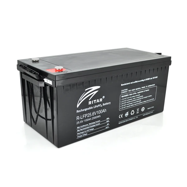 Аккумуляторна батарея Ritar LiFePO4 25,6V 100Ah