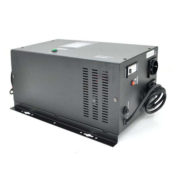 ДБЖ з правильною синусоїдою Europower PSW-EP1500WM12 (1050 Вт) 10/20А, настінний, під зовнішню АКБ 12В, Q1 (530*335*305) 12,26 кг (418*222 (258)