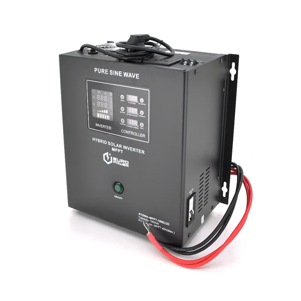 ДБЖ з правильним синусом Europower RTSWm-MPPT-1000LCD, 700W, 12V, струм заряду 20/40A, 140-275V, MPPT (20/40А, 15-75Vdc)