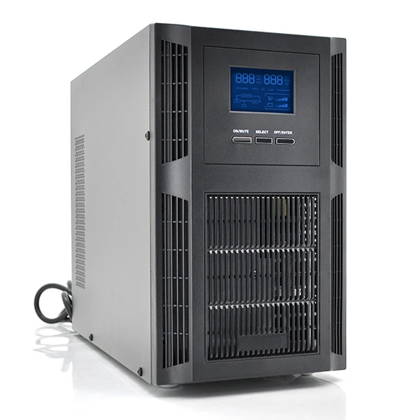 ДБЖ із правильною синусоїдою Ritar PT-1KS-LCD, 1000VA (900Вт), 24 В, Внутрішня батарея 12V 7,5 Ah х 2 шт, (345*145*220), Q2