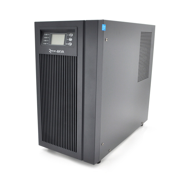 ДБЖ із правильною синусоїдою Ritar PT-6KL-LCD, 6000VA (5400Вт), 192В, Струм макс. 5A, під зовнішній АКБ (500*248*460)