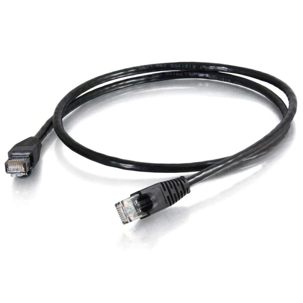 Патч-корд літій RITAR, CCA, UTP, RJ45, Cat.5e, 2m, чорний Q300
