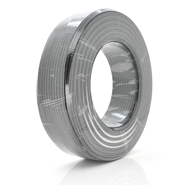 Кабель коаксіальний з живленням RITAR B100-RG690CU + 2x0.5mm CU, 1,02 мм.CU, 64x0.12m CCA, 75 Ом, FPE, оболочка 6,91мм чорні PVC, бухта 100м Q4