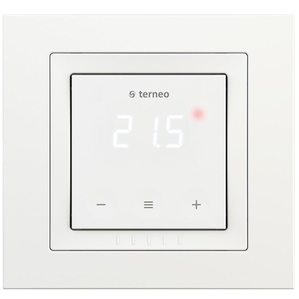 Терморегулятор terneo s unic, білий