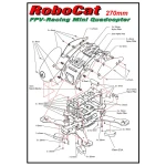 Рама квадрокоптера Robocat 270 карбонова - Зображення 8