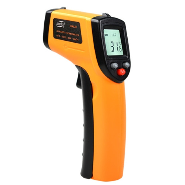 Безконтактний інфрачервоний термометр (пірометр) -50-530 ° C BENETECH GM530