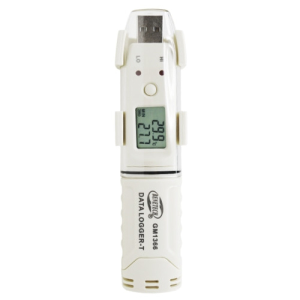 Даталоггер температури USB, -30-80 ° C BENETECH GM1366
