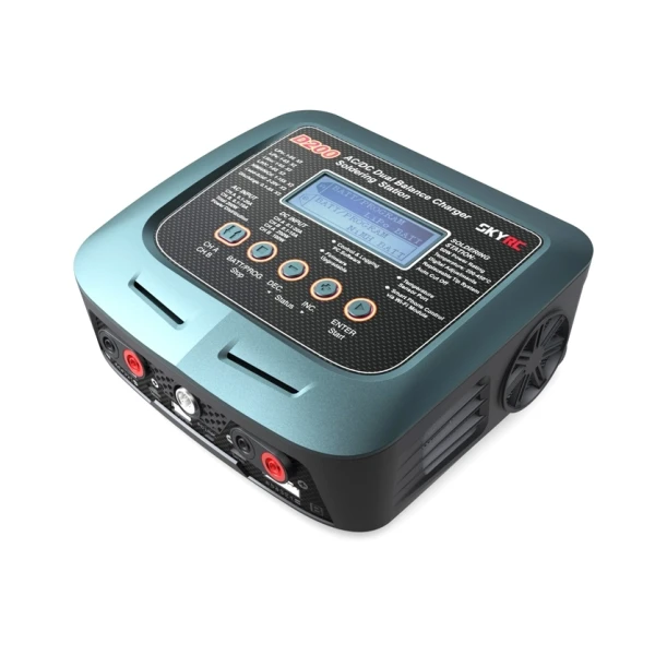 Зарядний пристрій дуо SkyRC D200 20A/300W з/БП універсальний (SK-100097)