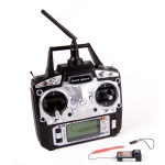 Апаратура керування 6-канальна FlySky FS-T6 2.4GHz з приймачем R6B