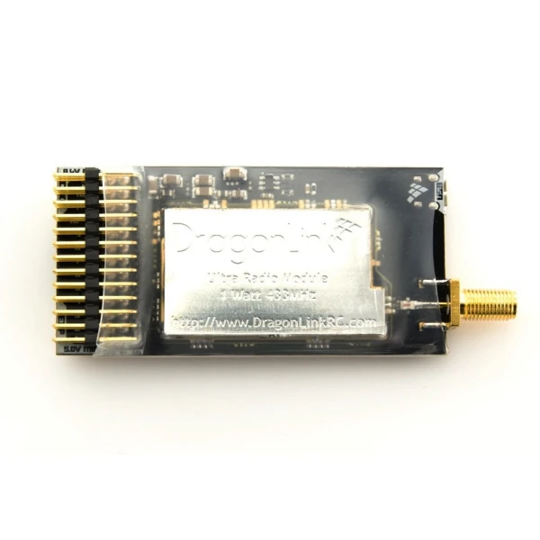 Приймач LRS Dragon Link 433MHz посилений 1500mW (антена 15см)