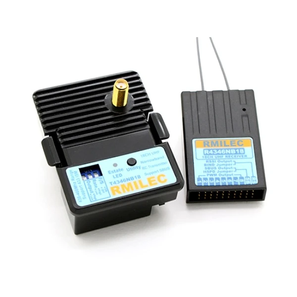 Комплект LRS RMILEC T4346NB18-J/R4346NB18 UHF 430-460MHz 2W 18 каналів (модуль JR)