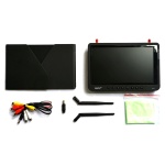 Дисплей HD FPV 9" HIEE HDRM908 1024x600 два приймачі 5.8GHz 32к + адаптер - Зображення 7