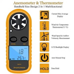 Цифровий анемометр 0,1-30м/с, -10-45°C BENETECH GM816 - Зображення 5