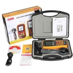Анемометр-термометр USB 0,3-45м/с, 0-45 ° C BENETECH GM8902 - Зображення 3