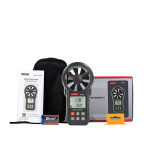 Анемометр крильчастий USB, Bluetooth 0,3-30м / с, -10-45 ° C WINTACT WT87B - Зображення 3