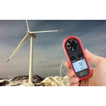 Анемометр цифровий 0,1-30м/с, -10-45°C WINTACT WT816 - Зображення 3